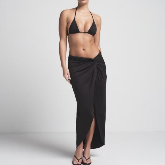 SKIMS SIGNATURE SARONG SKIRT SZ M  NWT - Picture 1 of 8